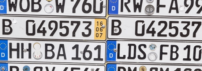 Autokennzeichen in Deutschland: Welche Vorschriften gelten?