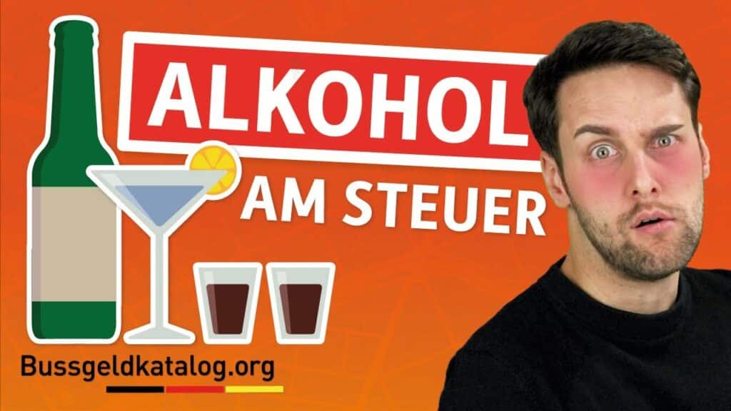 In diesem Video erfahren Sie, ab wann Alkohol am Steuer verboten ist.