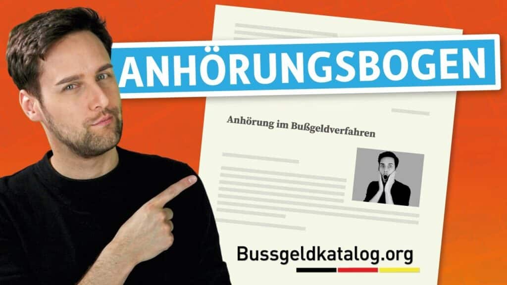 Müssen Sie den Anhörungsbogen ausfüllen? Erfahren Sie es hier im Video.