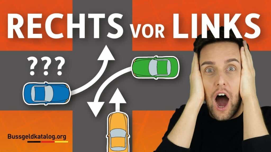 Dieses Video erklärt Ihnen die Rechts-vor-links-Regel im Detail.