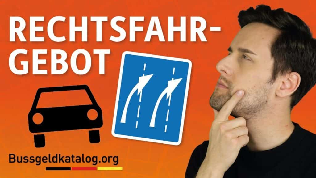 Wann gilt das Rechtsfahrgebot?