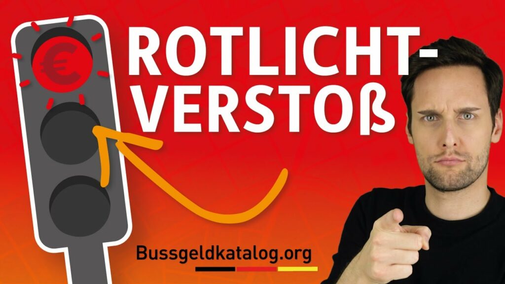 Was droht bei einem Rotlichtverstoß? Erfahren Sie es im Video.