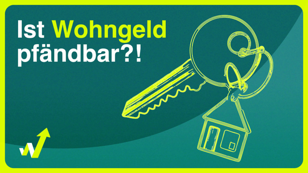 Ob das Wohngeld pfändbar ist, erklären wir in diesem Video